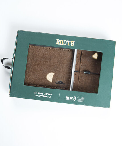 men's leather wallet and cardholder Image 1