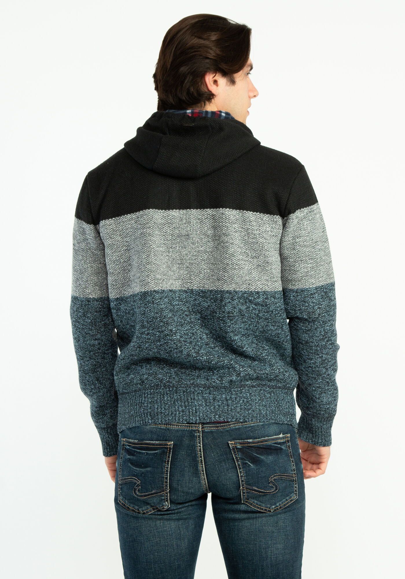 colourblock hoodie Image 2