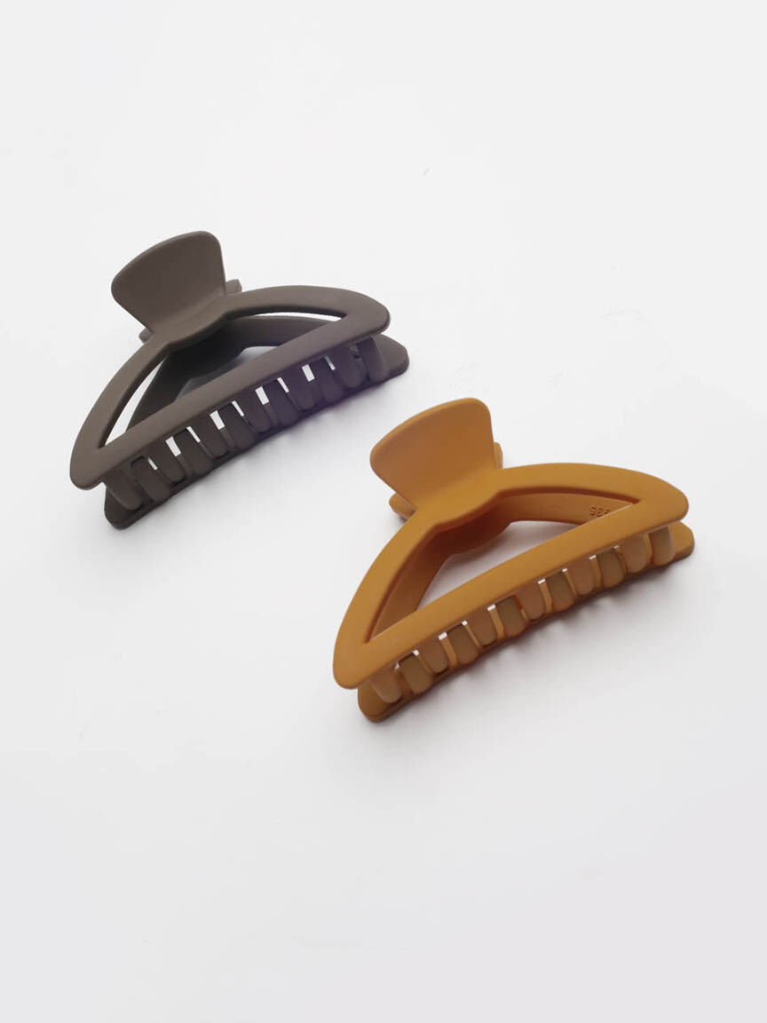 2 pack matte claw clips Image 1