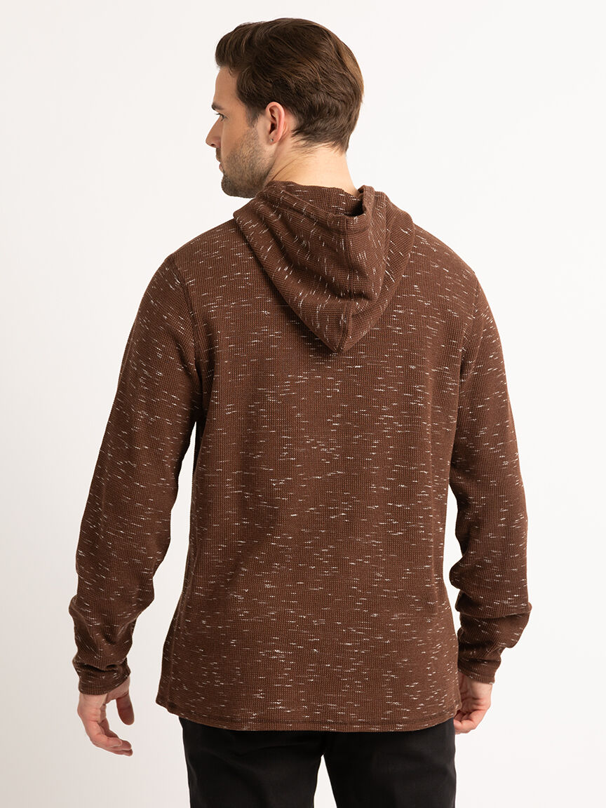 jace space dye waffle hoodie Image 4