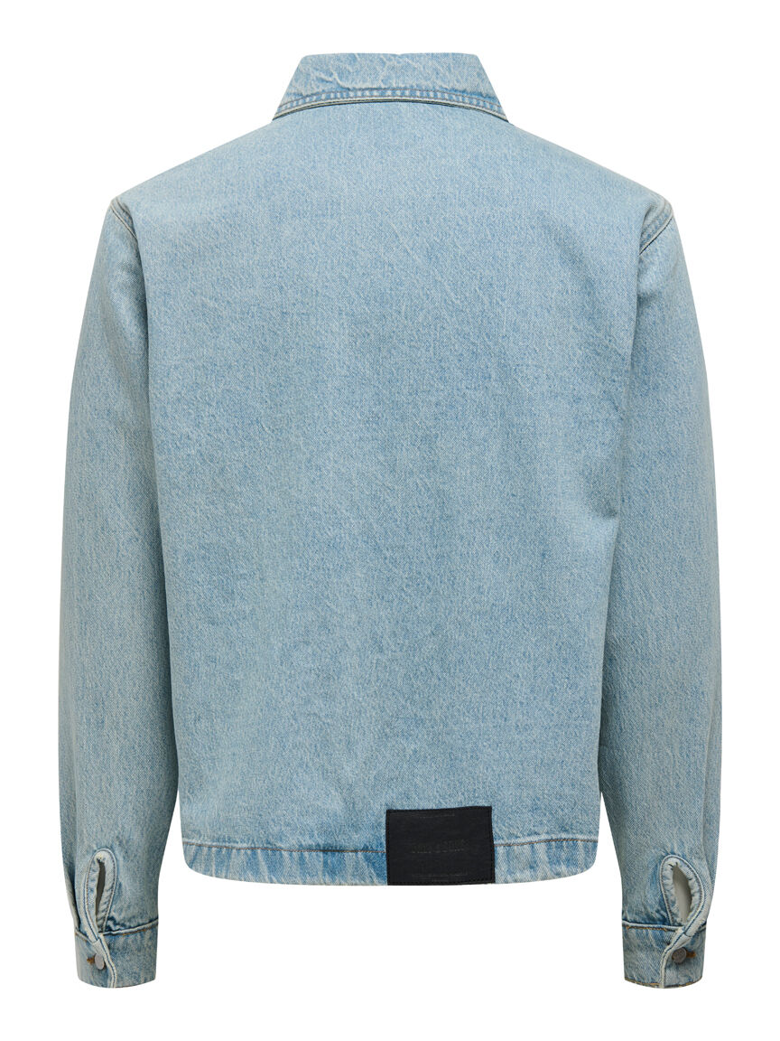 sprick boxy denim jacket