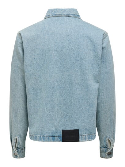 sprick boxy denim jacket sprick boxy denim jacket