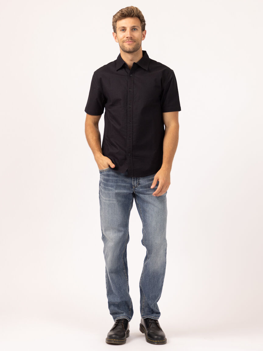 kingston short sleeve oxford shirt