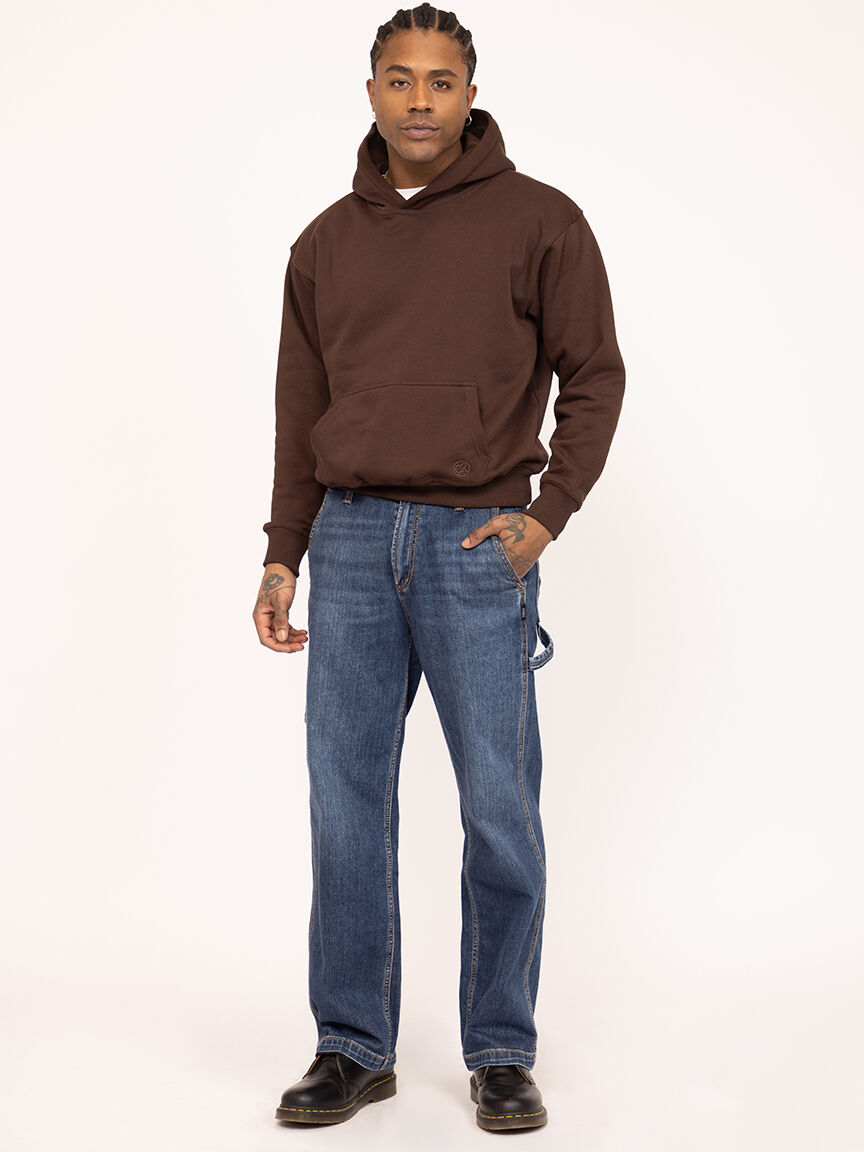 Big Guy Baggy Straight Leg Utility Jeans