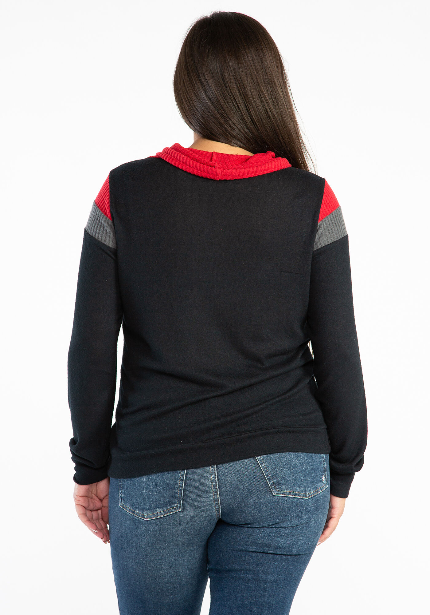 chelsea colorblock cowlneck Image 2