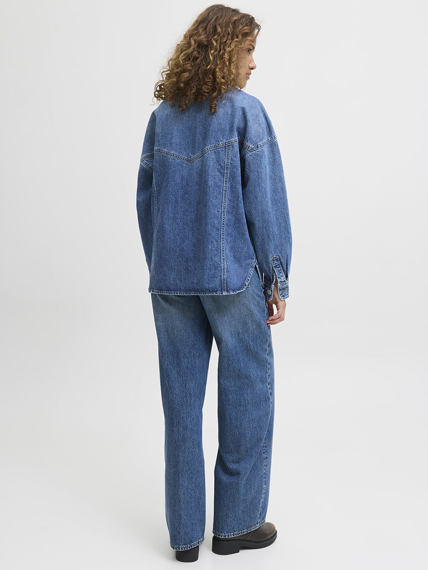 jamila denim overshirt