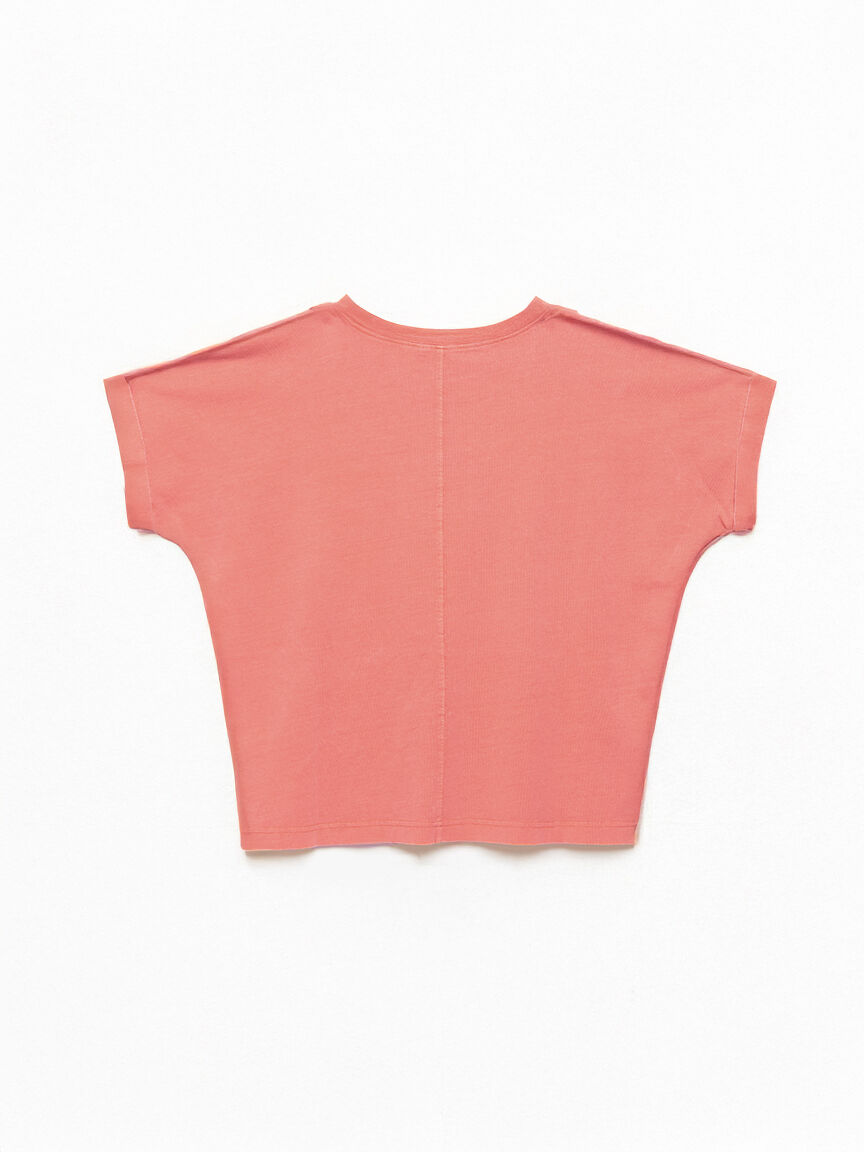 jolie crew neck washed tee Image 2