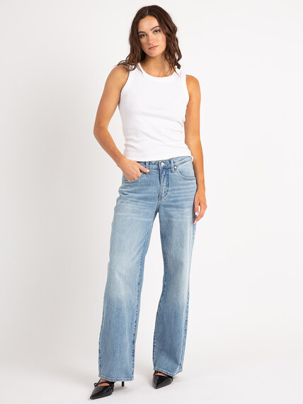 slouchy straight jeans slouchy straight jeans Image 5