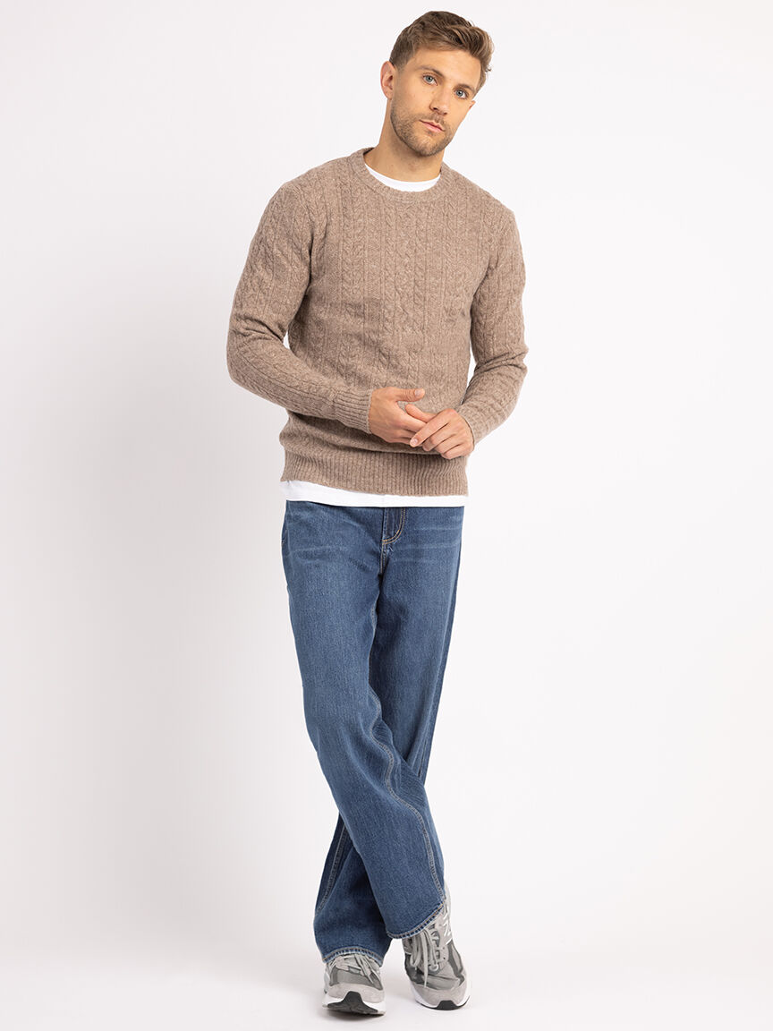 barron cable knit sweater Image 2