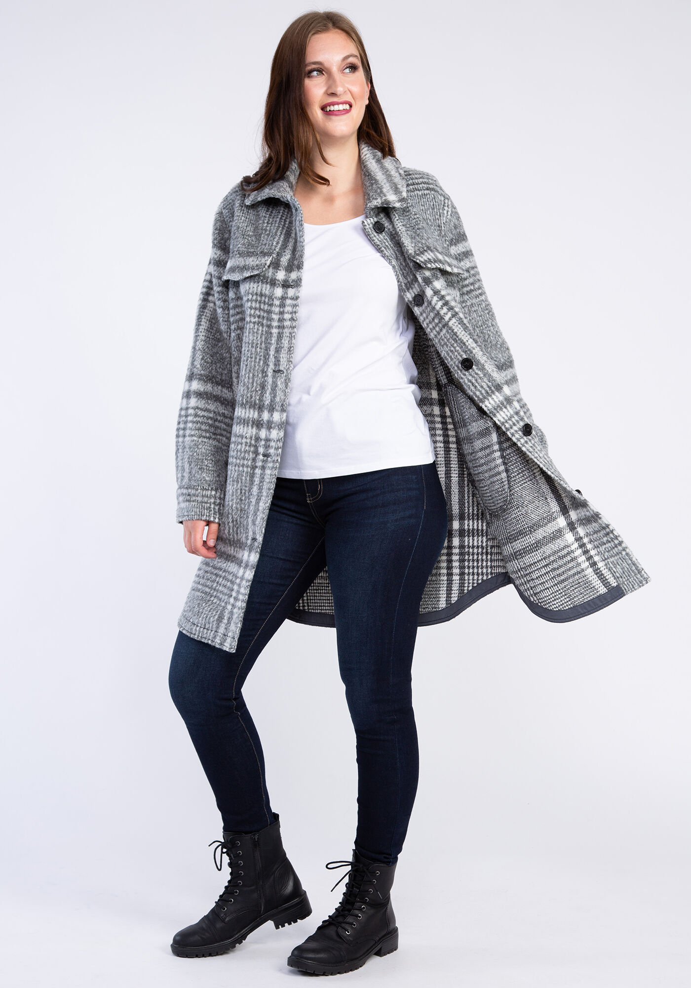 liv long shacket Image 3