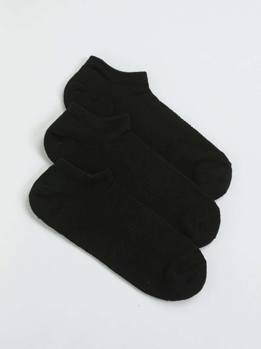 men's essential 3 pack no show socks Image 1