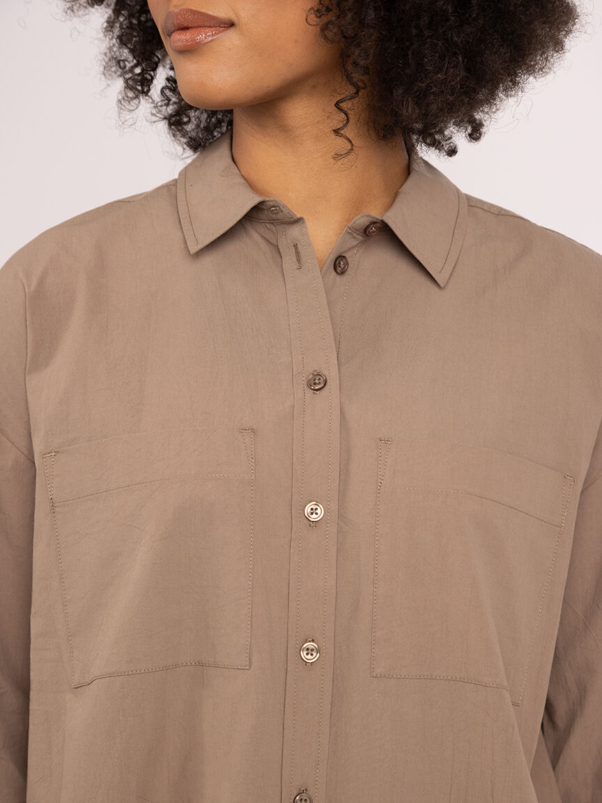 parker poplin shirt Image 5