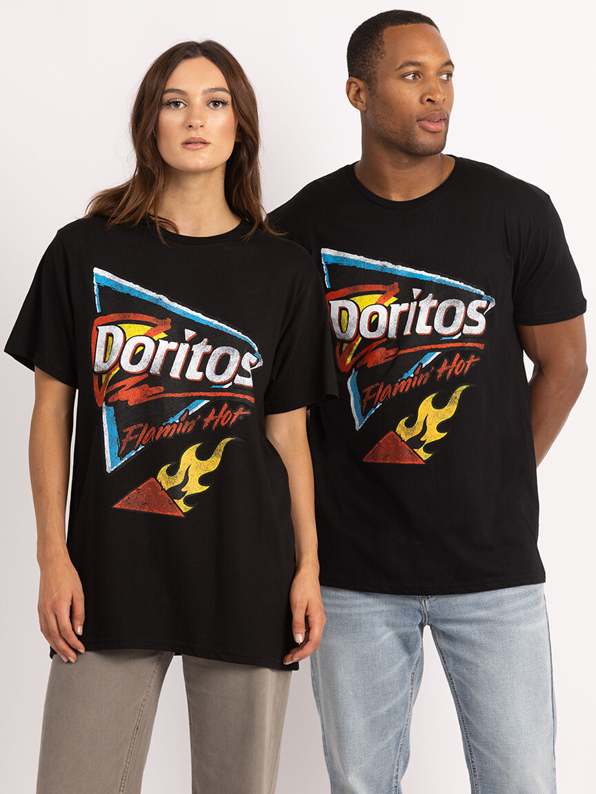 unisex doritos flamin hot graphic tee