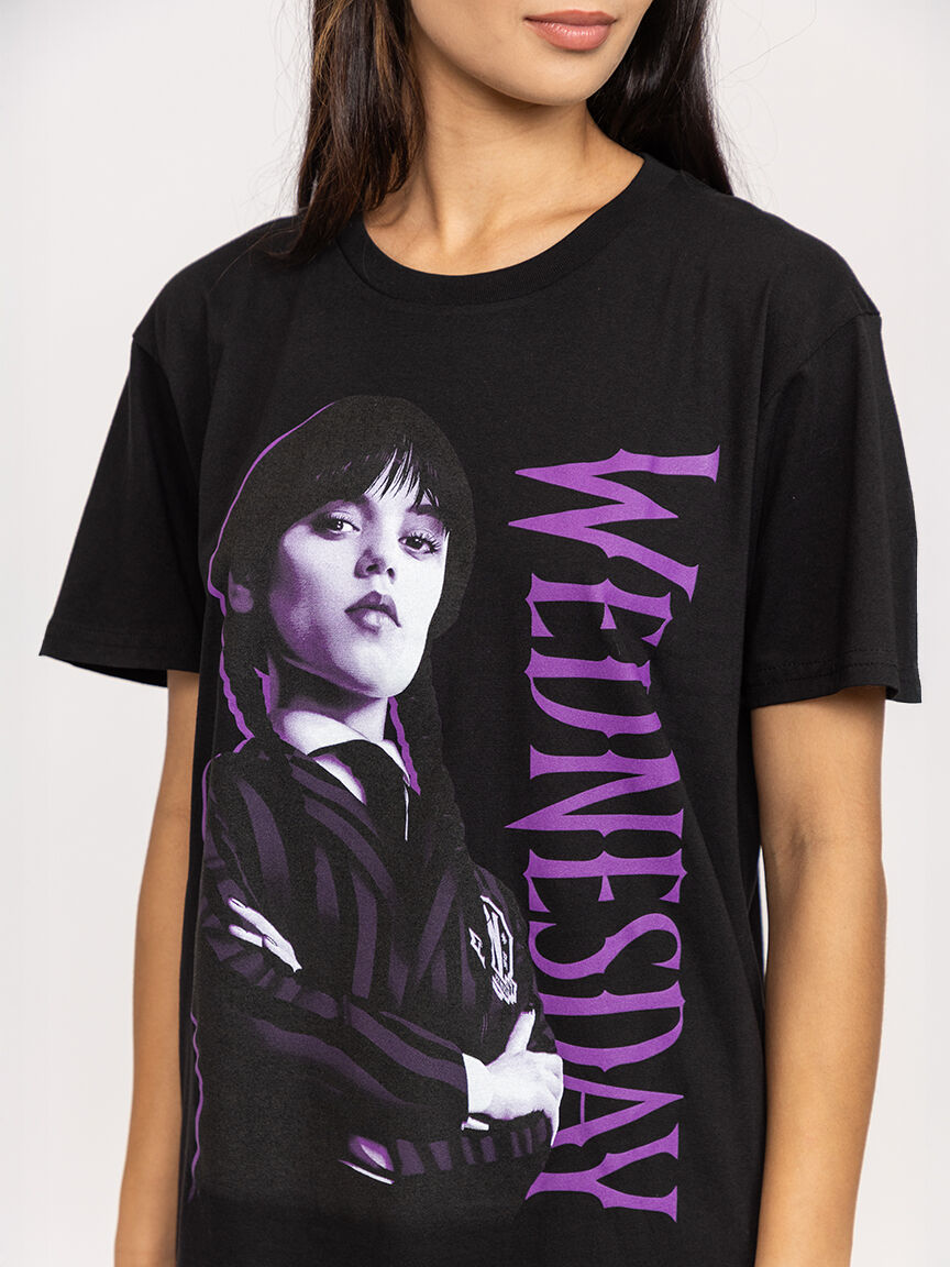 unisex wednesday graphic tee