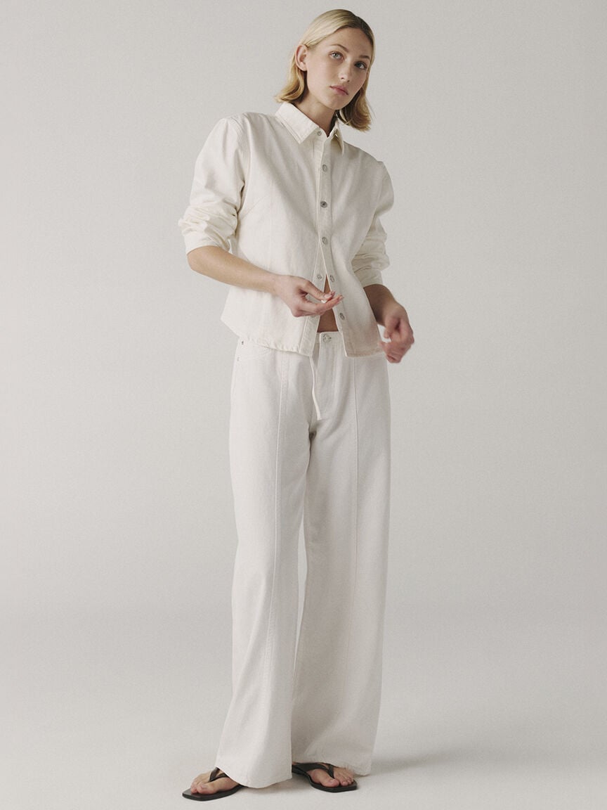 PMI western denim shirt