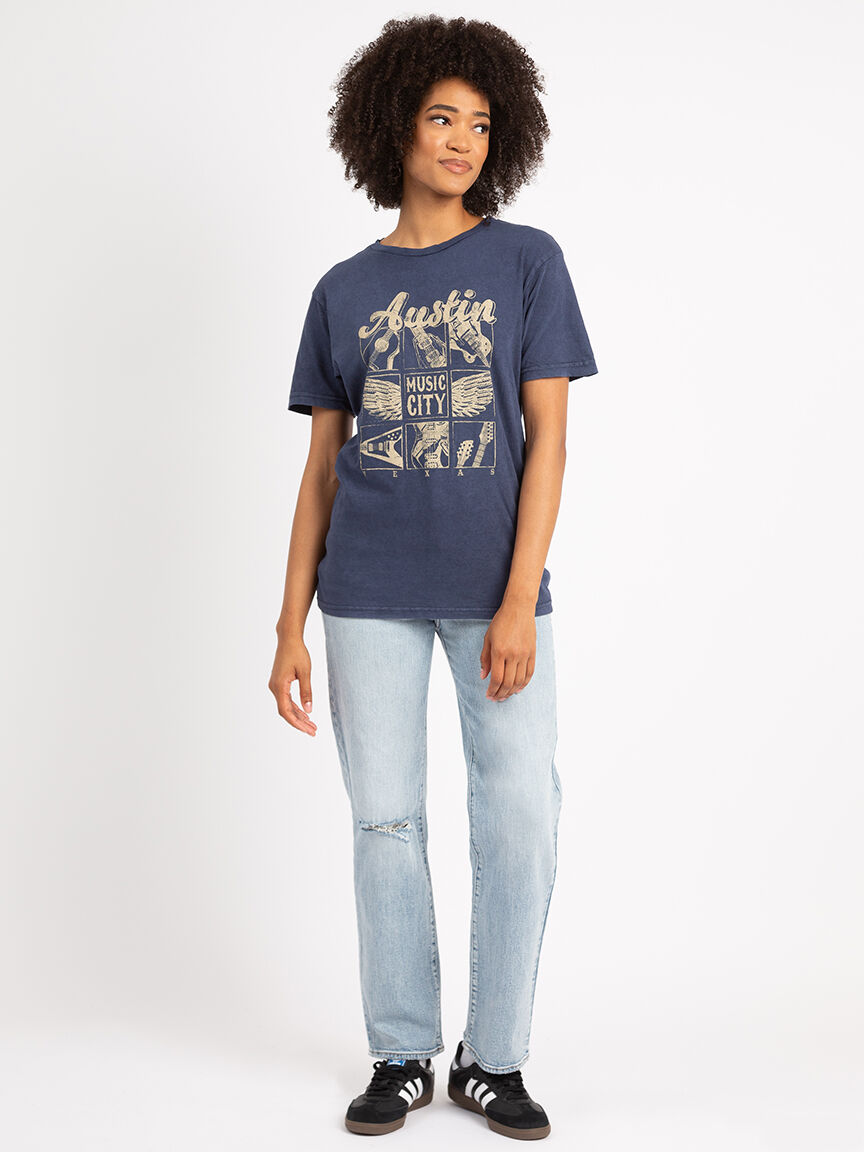 crew neck austin t-shirt Image 2