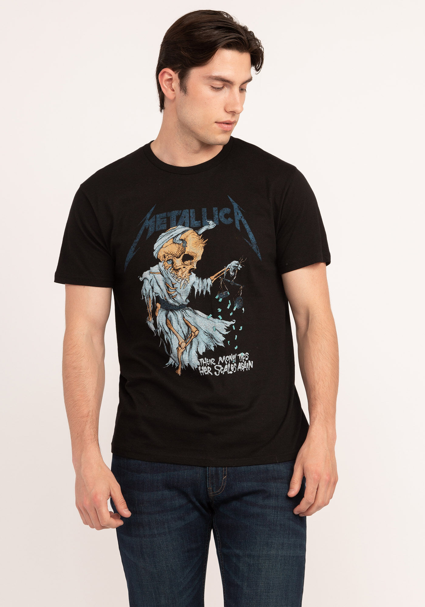 their money tips her scales t-shirt Image 5