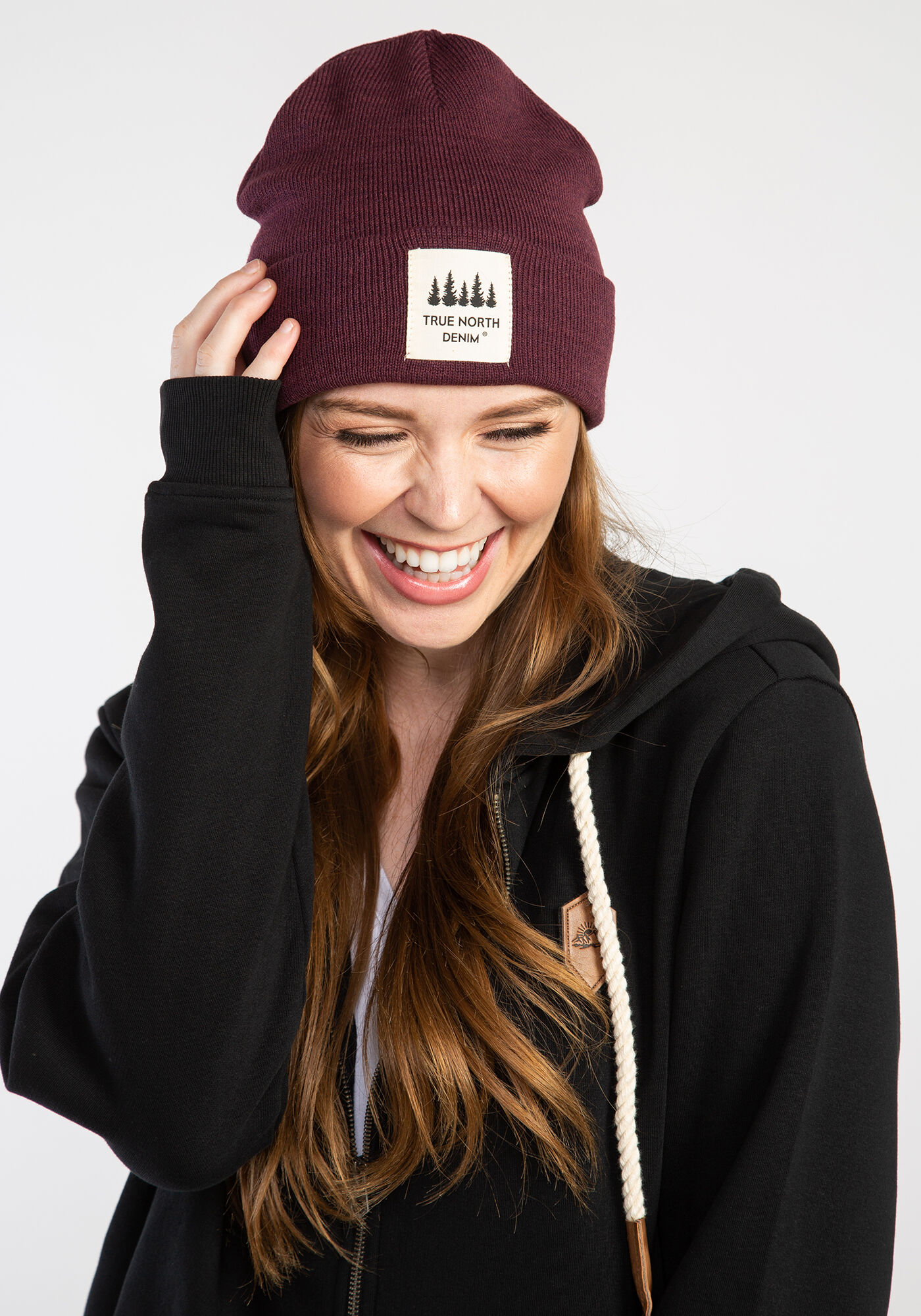 true north denim basic beanie Image 4