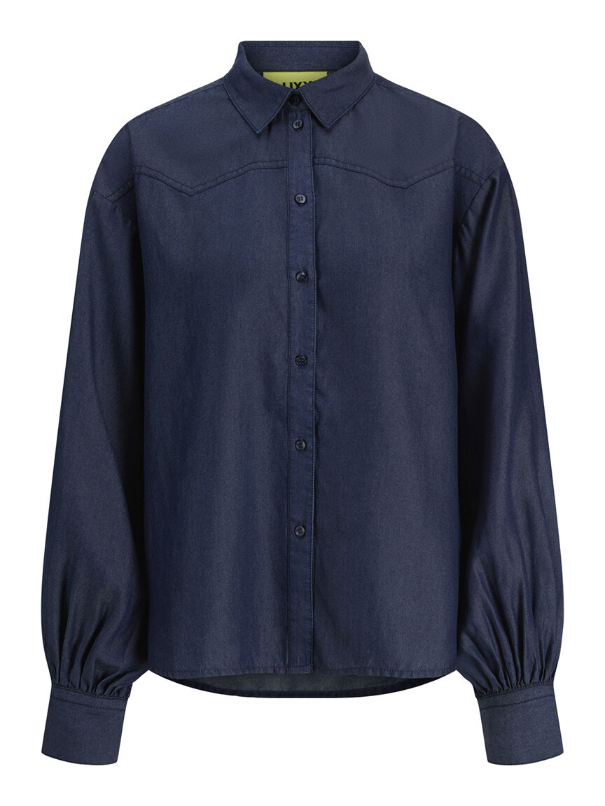debby chambray ballon shirt Image 4