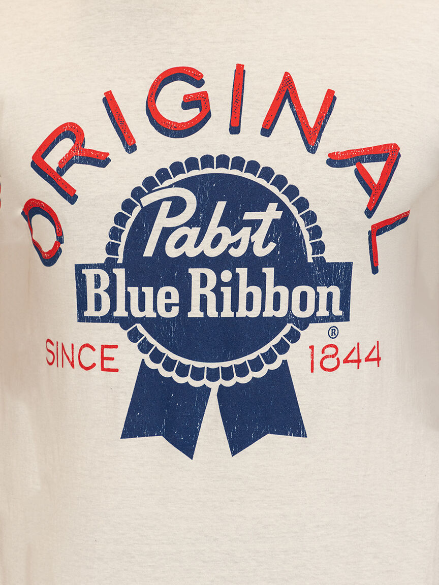 unisex pabst blue ribbon graphic tee