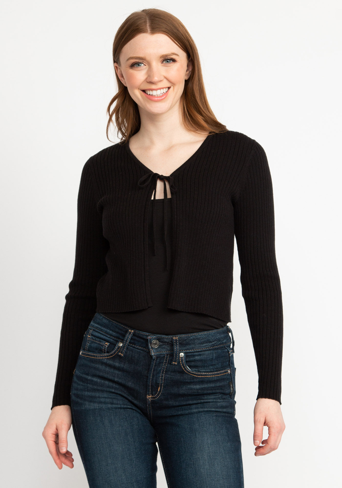 celine tie front cardigan Image 1