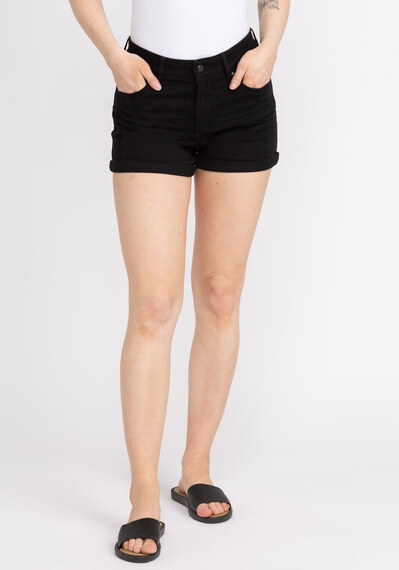 high rise cuffed shortie high rise cuffed shortie Image 1