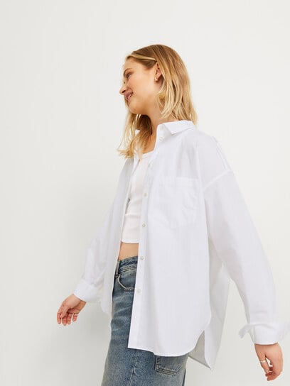 jamie relaxed poplin shirt jamie relaxed poplin shirt