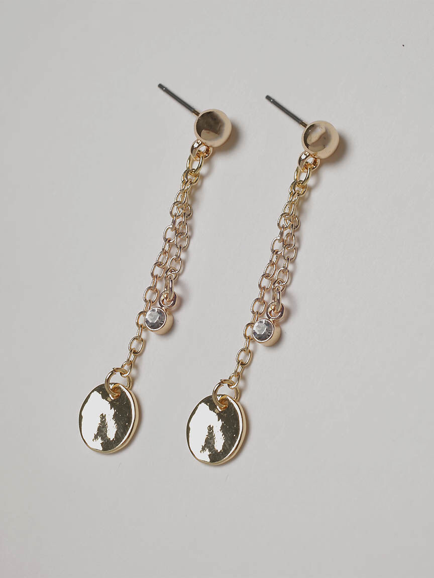 3 pack gold earrings Image 4