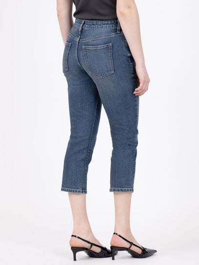 mid-rise slim capri medium authentic mid-rise slim capri medium authentic