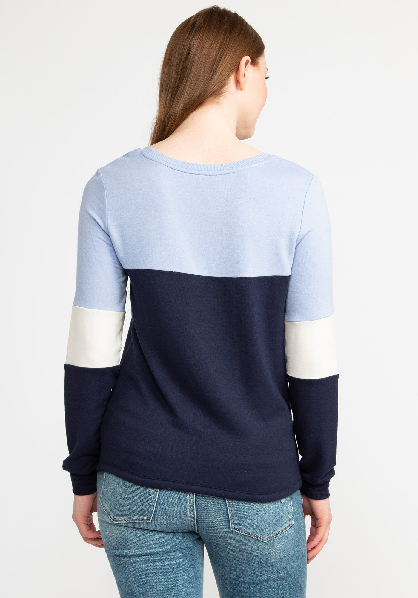 laurie color block sweatshirt Image 2