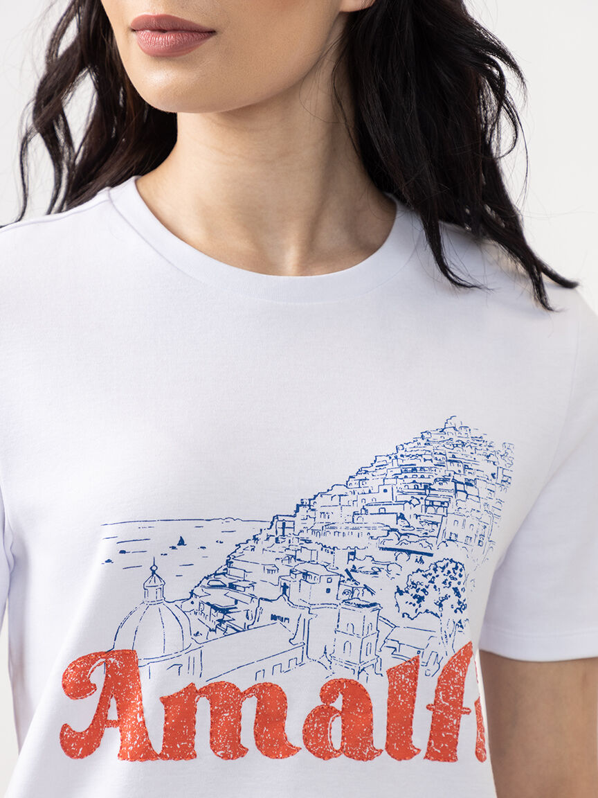 amalfi graphic tee