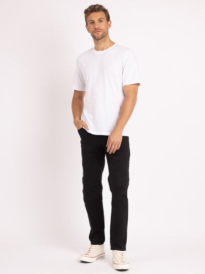 eddie athletic taper jean black eddie athletic taper jean black