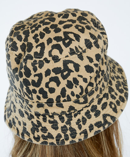 leopard bucket hat Image 2