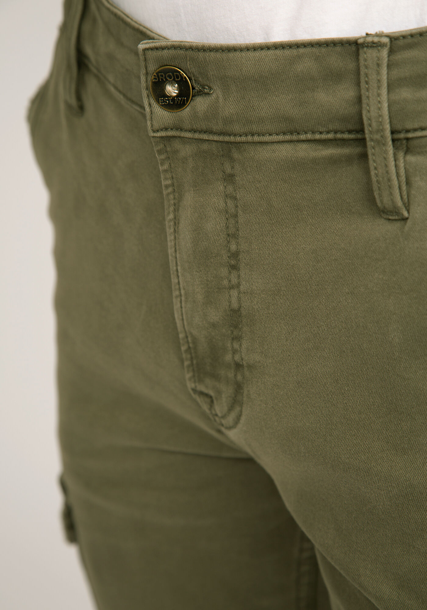 jackson olive slim straight cargo Image 4