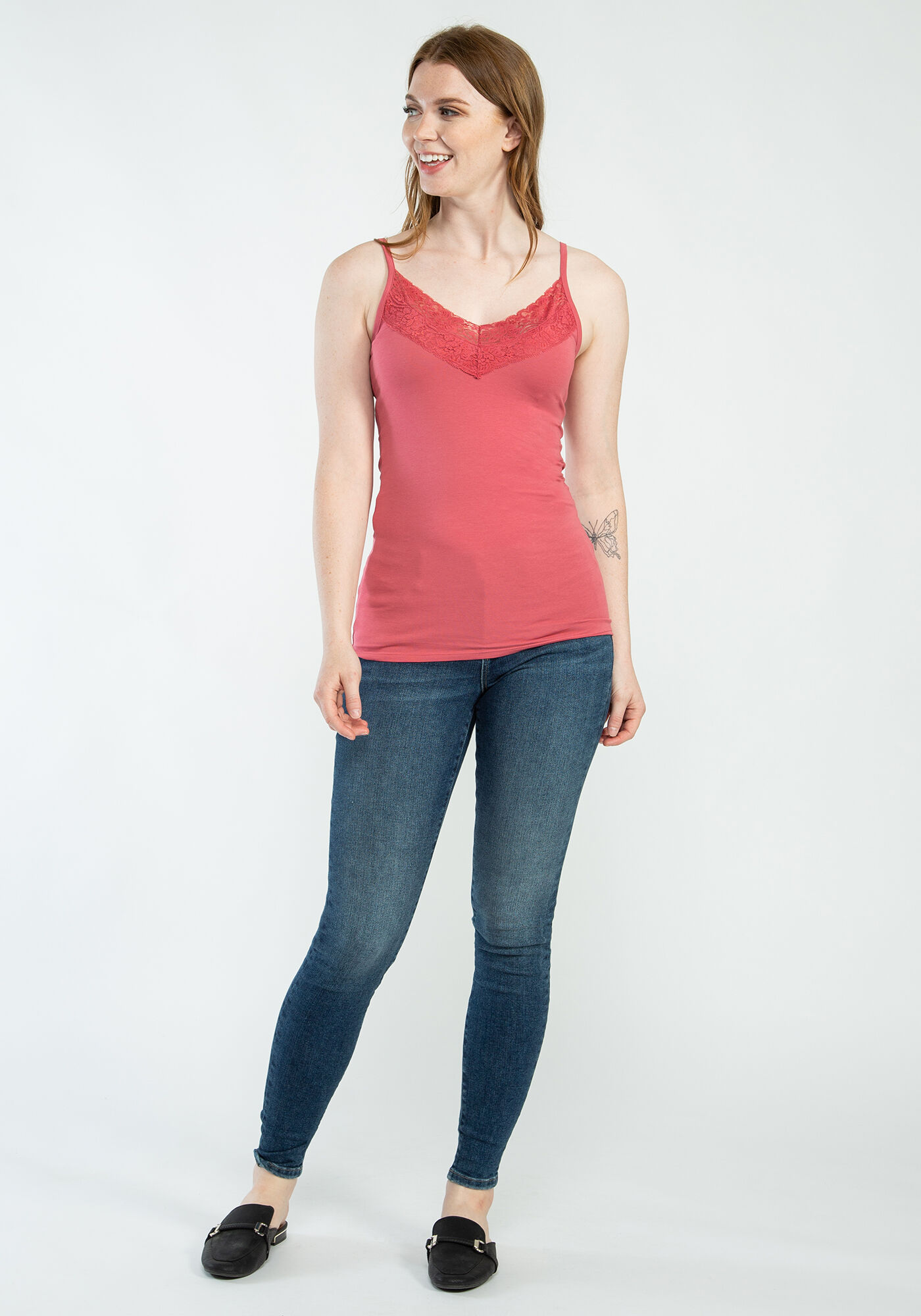 lexxi lace vneck tank Image 4