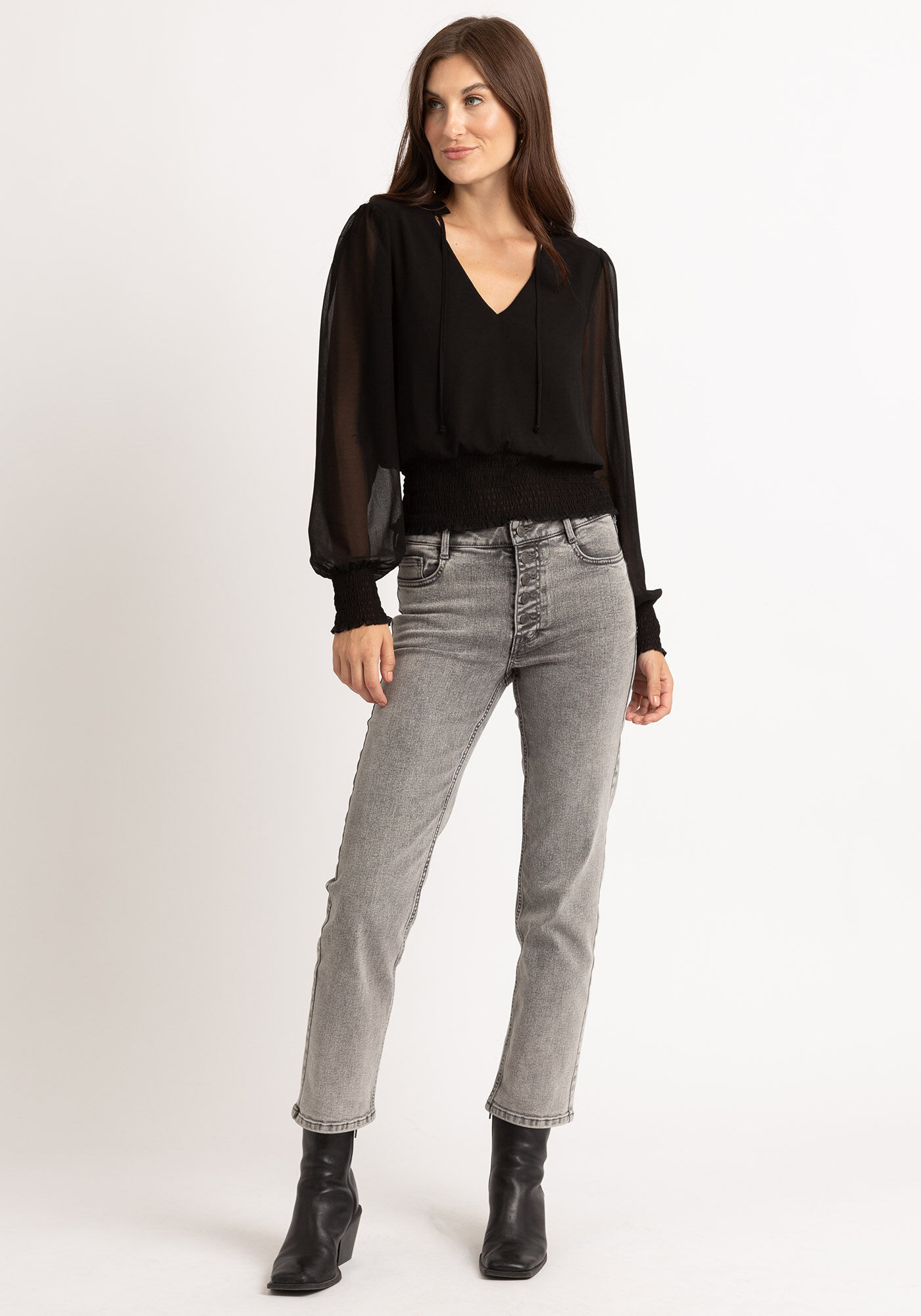 bellatrix v-neck blouse Image 4