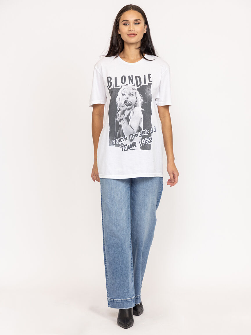 unisex blondie graphic tee