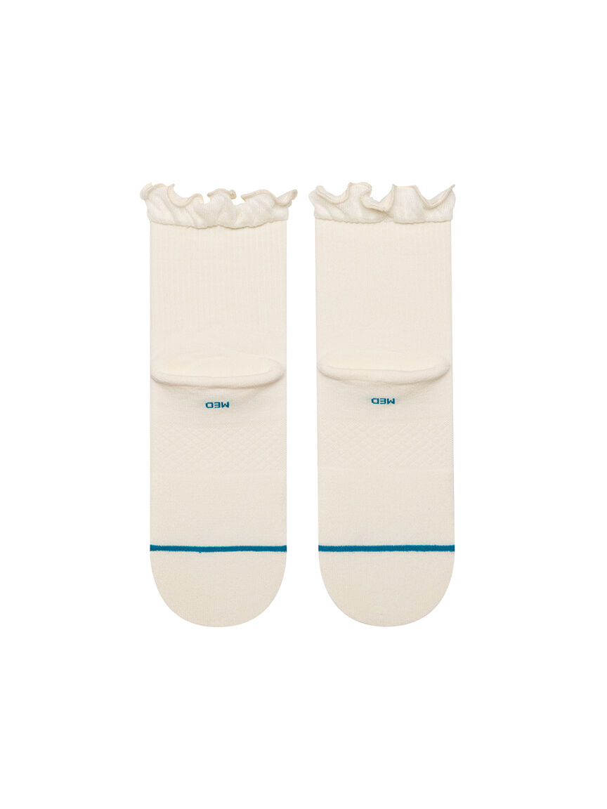 ruffle icon quarter socks
