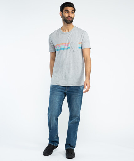 tee with stripes Image 4
