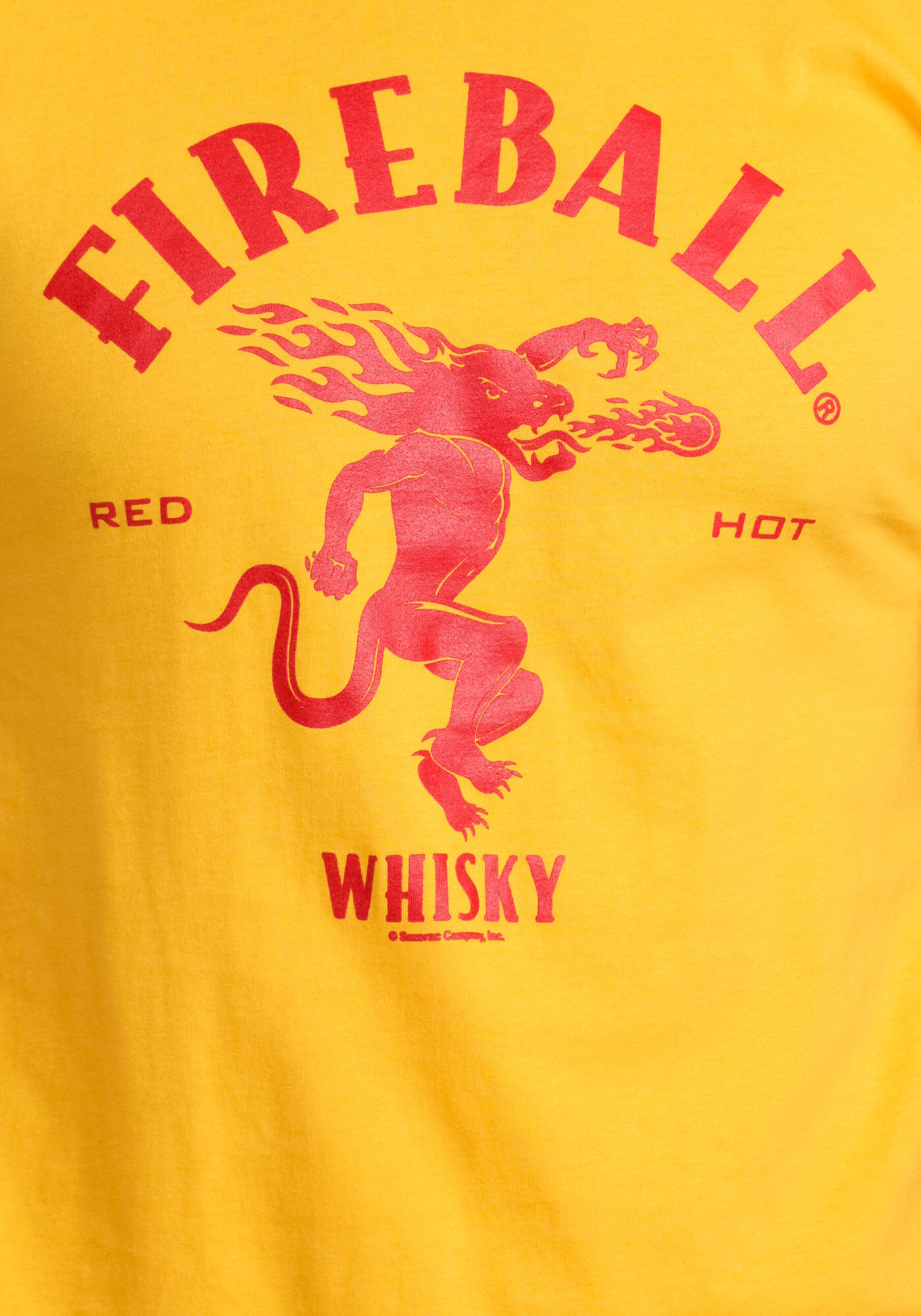 Fireball t shirt clearance