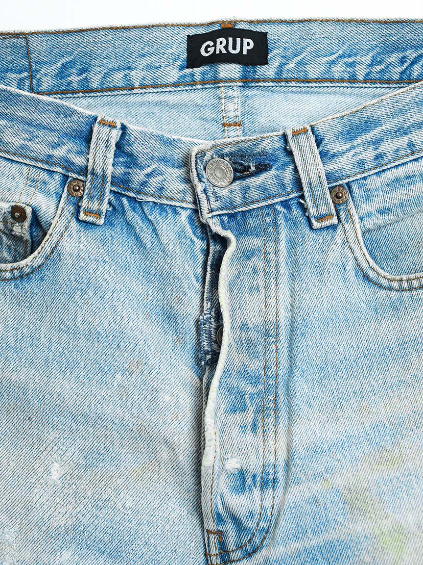 levi's 501 jean with repairs circa early 80s Image 4