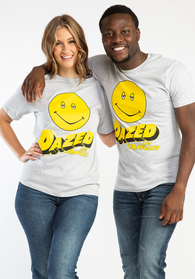 smiley face graphic tee shirt Image 1