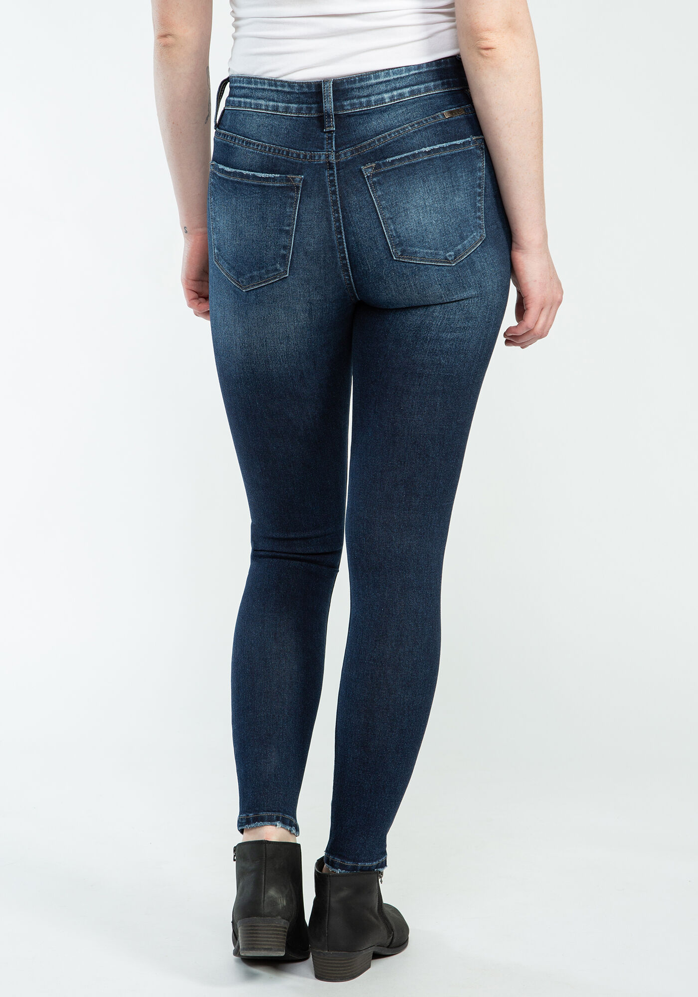high rise super skinny jeans Image 2