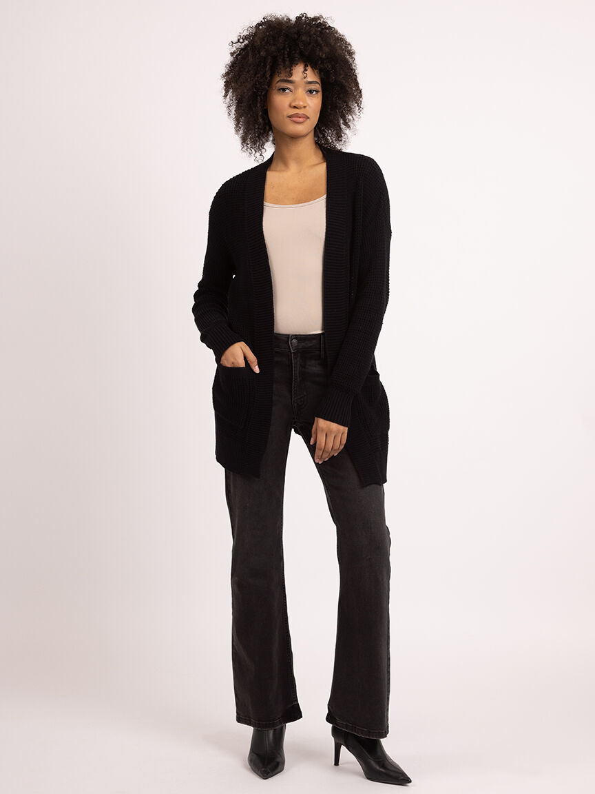 nyx open front caridgan Image 2