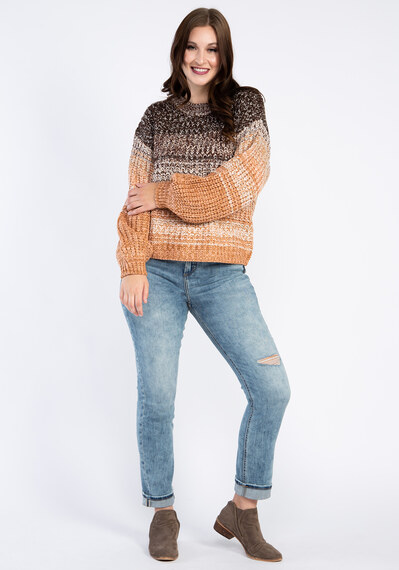 ombre popover sweater Image 3