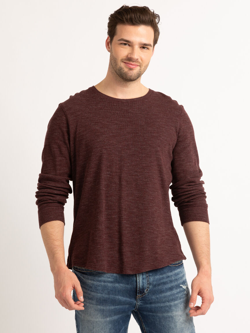 brooks waffle long sleeve t-shirt Image 2