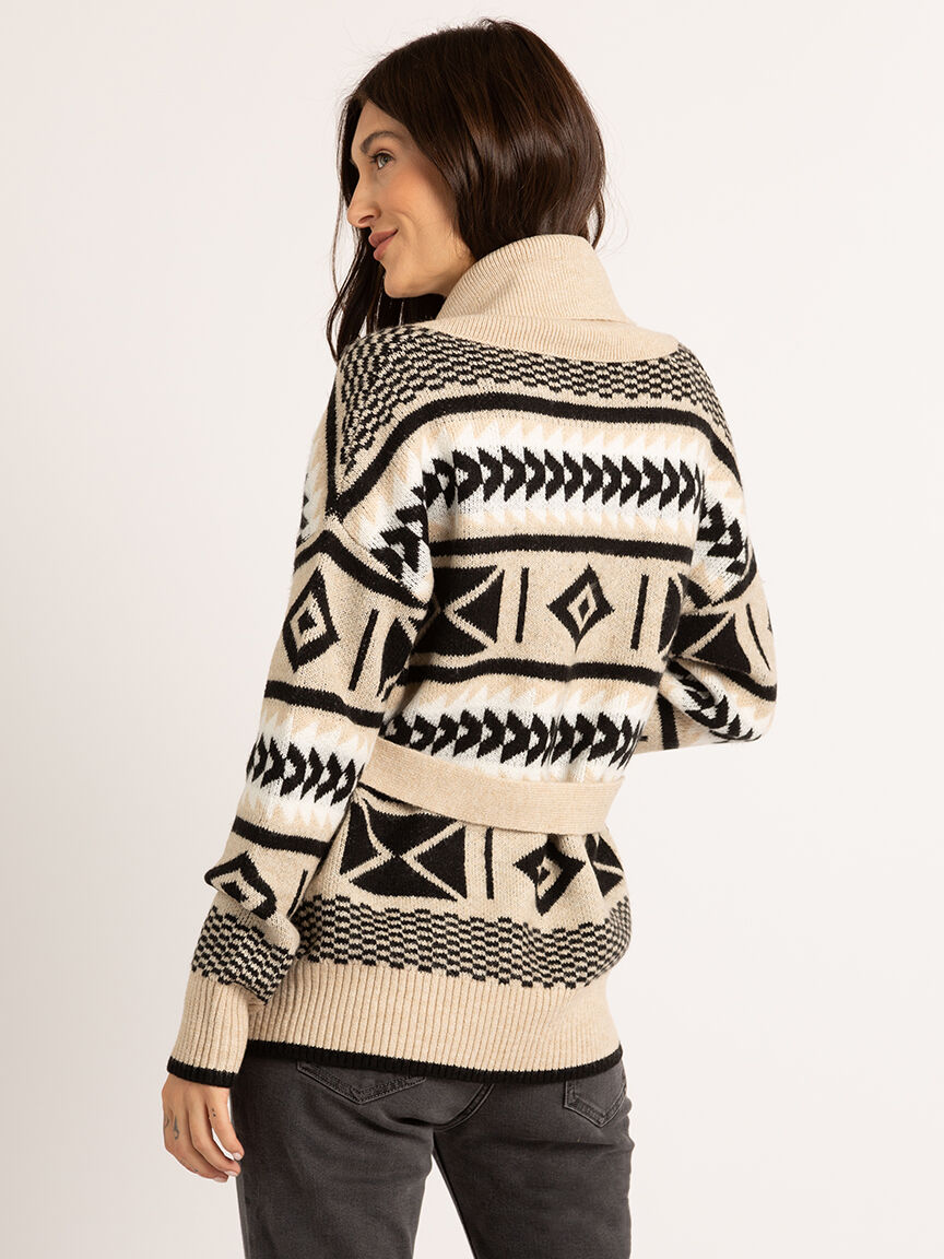 andri jacquard pattern wrap Image 5