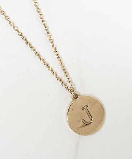 initial necklace - j Image 2