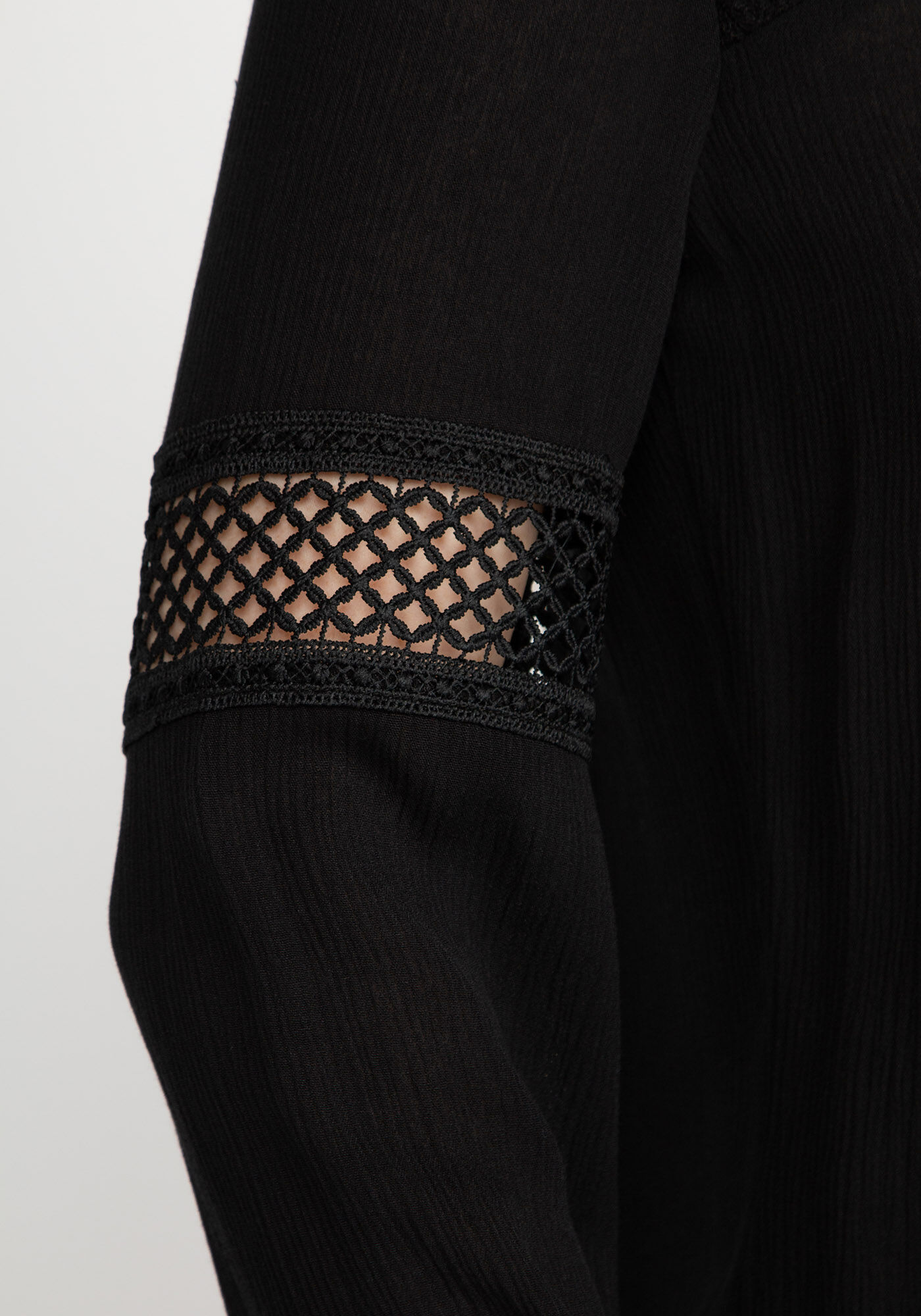 maggie square neck lace trimmed blouse Image 6