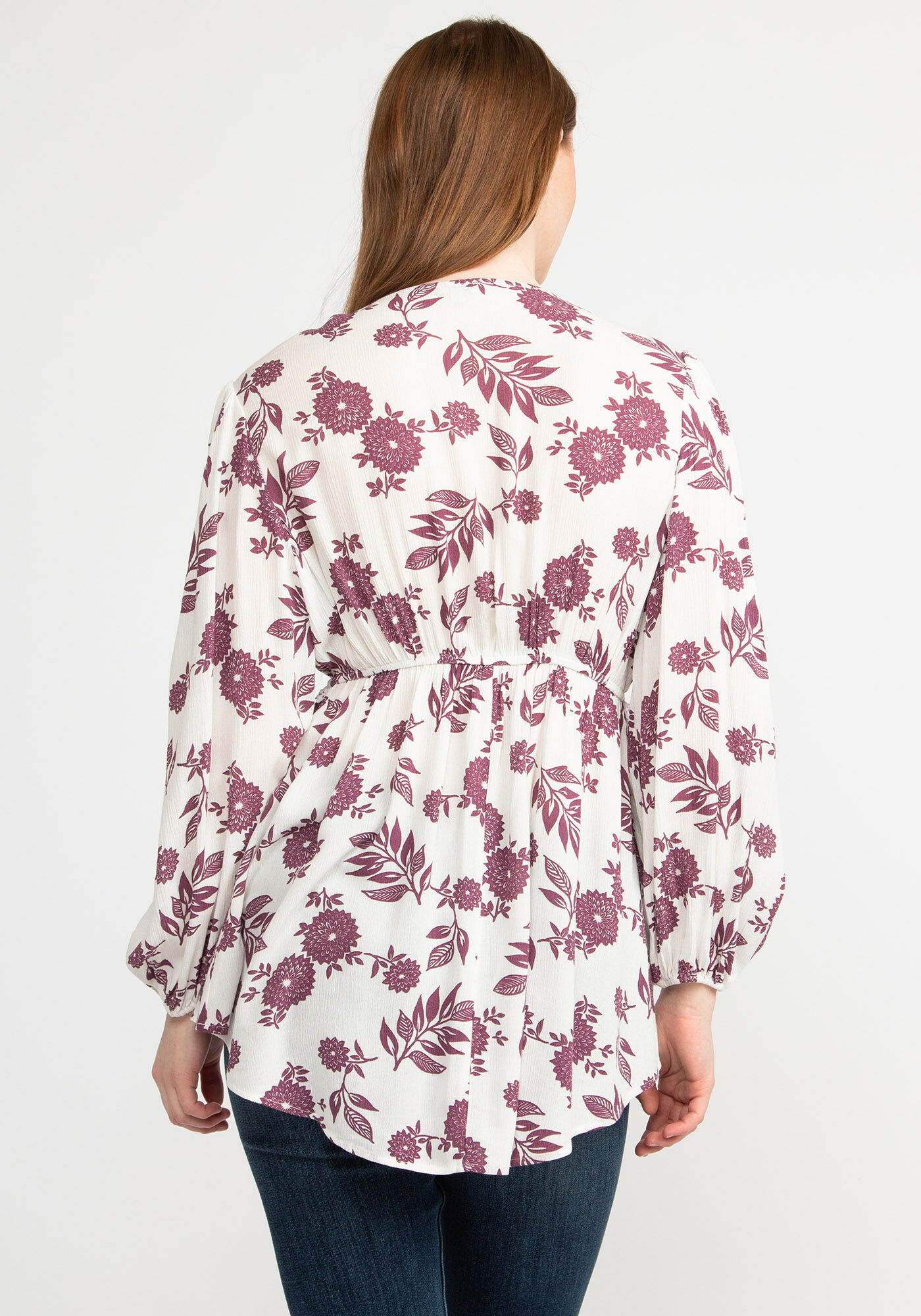 vienna crochet trim peasant blouse  Image 2